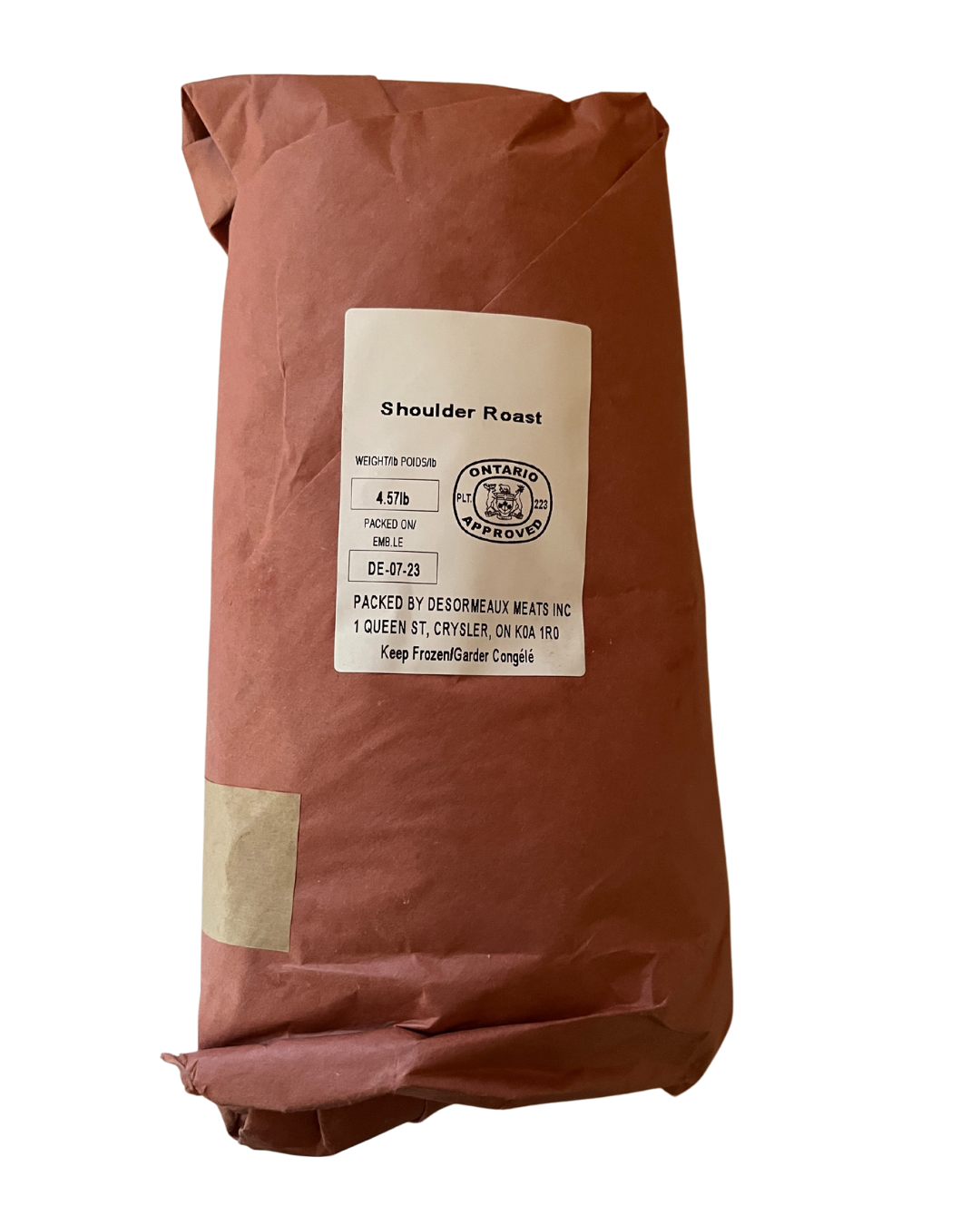 Shoulder/Picnic Roast by Dalmeny Acres