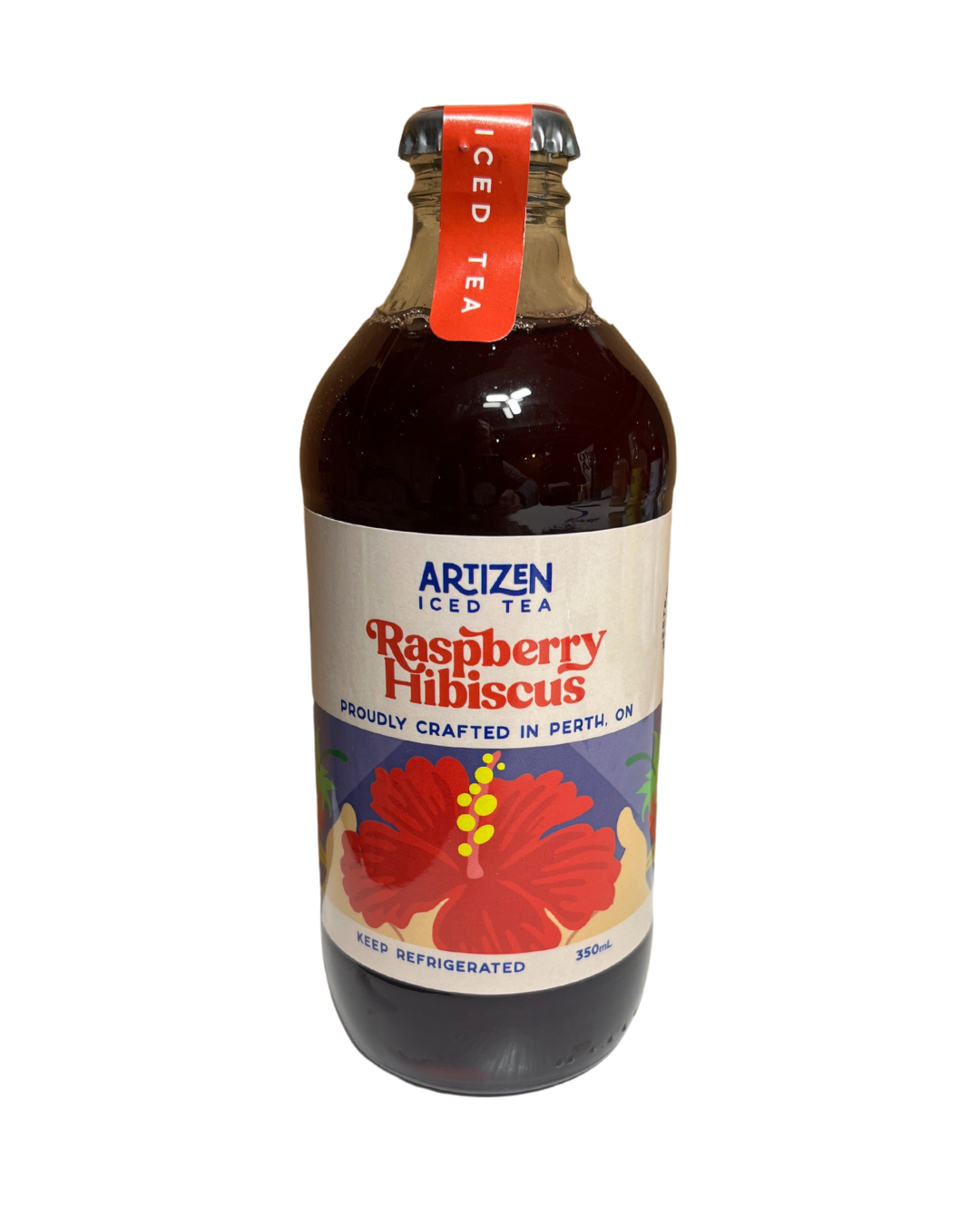 Raspberry Hibiscus - Iced Tea by Artizen Kombucha