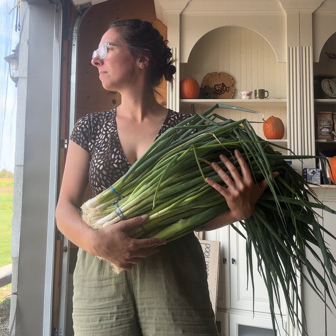 Green onions by Rutabaga Ranch