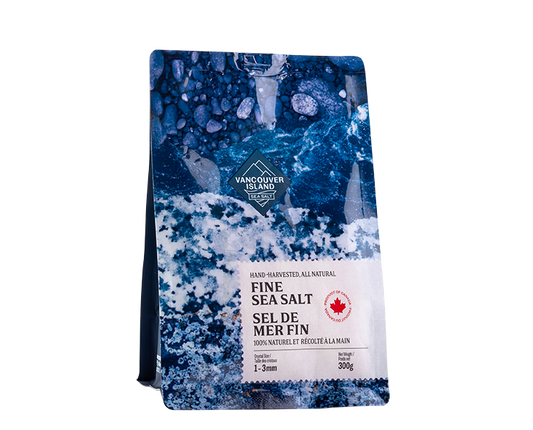 Fine Island Sea Salt by Vancouver Island Sea Salt