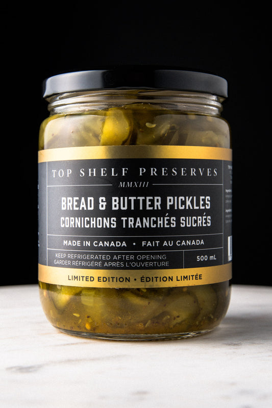 Bread & Butter Pickles by Top Shelf Preserves