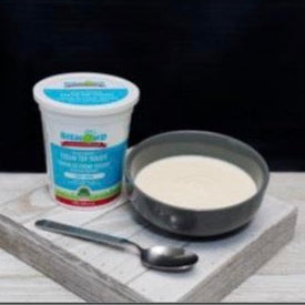 Organic Plain Cream-Top Probiotic Yogurt by Upper Canada Creamery