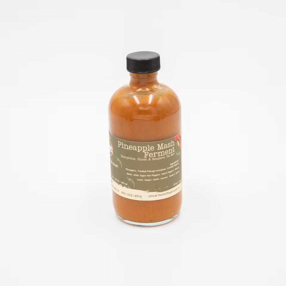 Pineapple Mash Hot Sauce by The Hot Pepper Lady