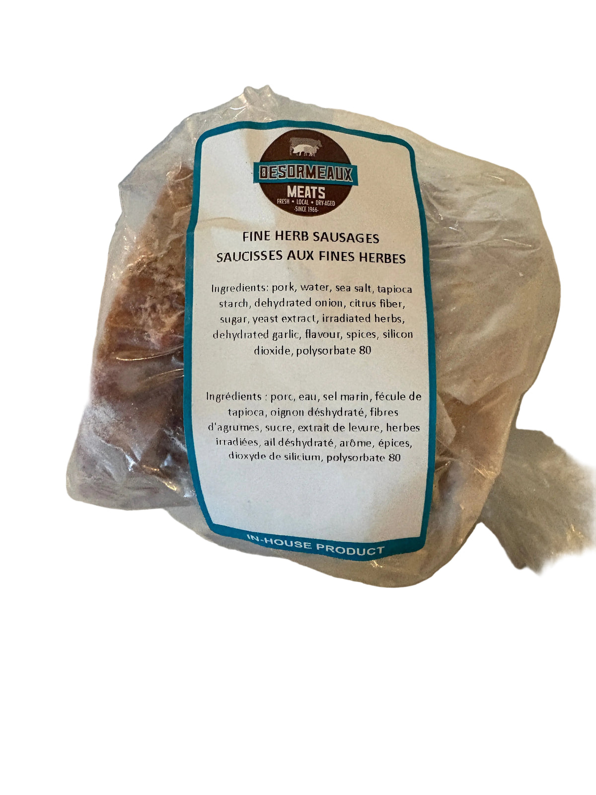 Fine Herb Sausages Patties by Dalmeny Acres