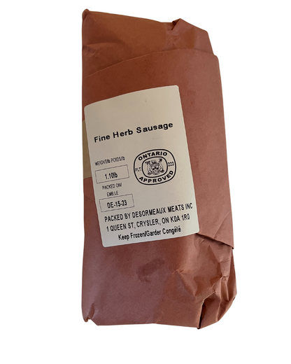 Fine Herb Sausages (pork) by Dalmeny Acres