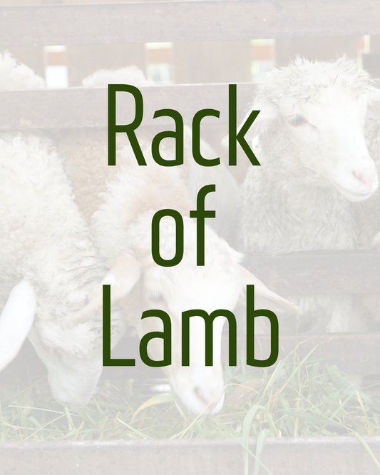 Rack of Lamb by Hanlin Farms