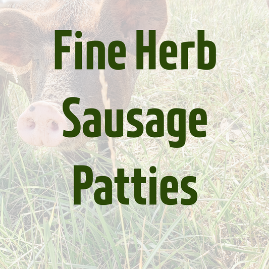 Fine Herb Sausages Patties by Dalmeny Acres