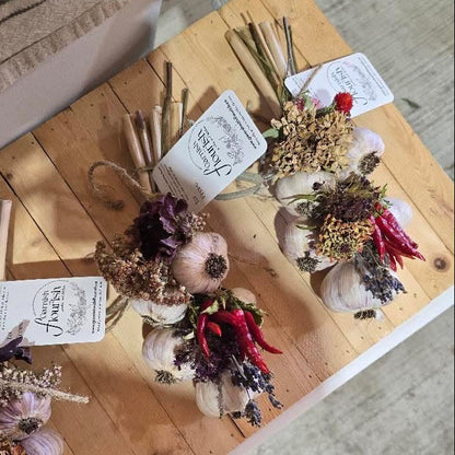 Decorated Garlic Braid by Garnish with Flourish