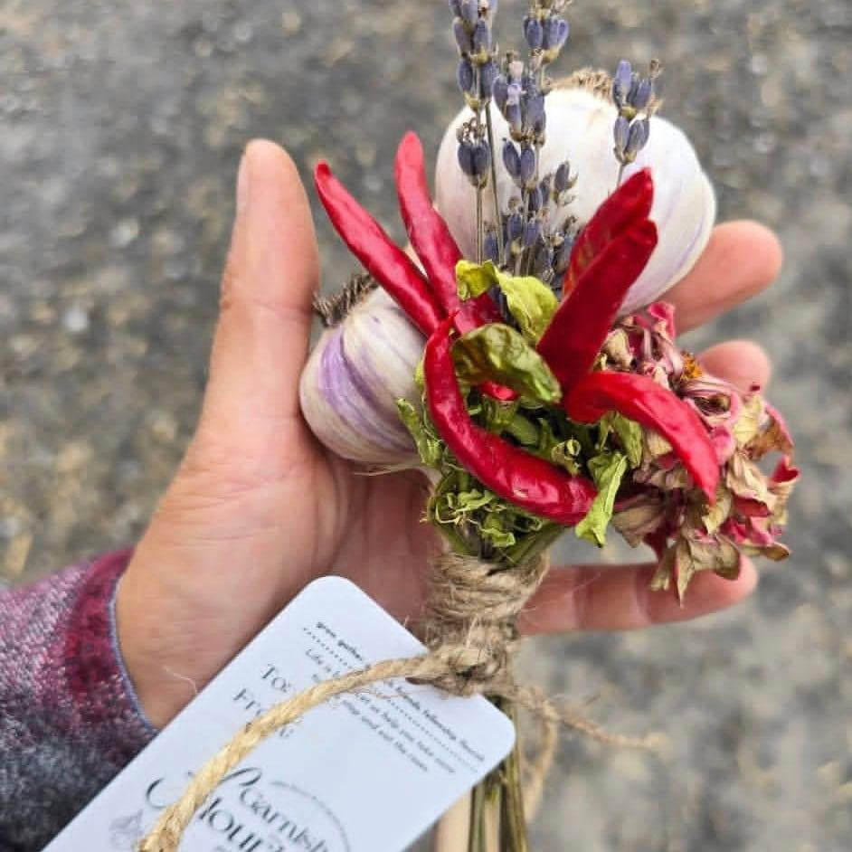 Decorated Garlic Braid by Garnish with Flourish