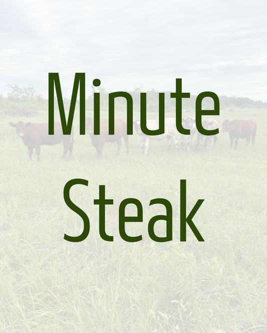 Minute Steak by Dalmeny Acres