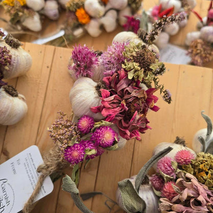 Decorated Garlic Braid by Garnish with Flourish