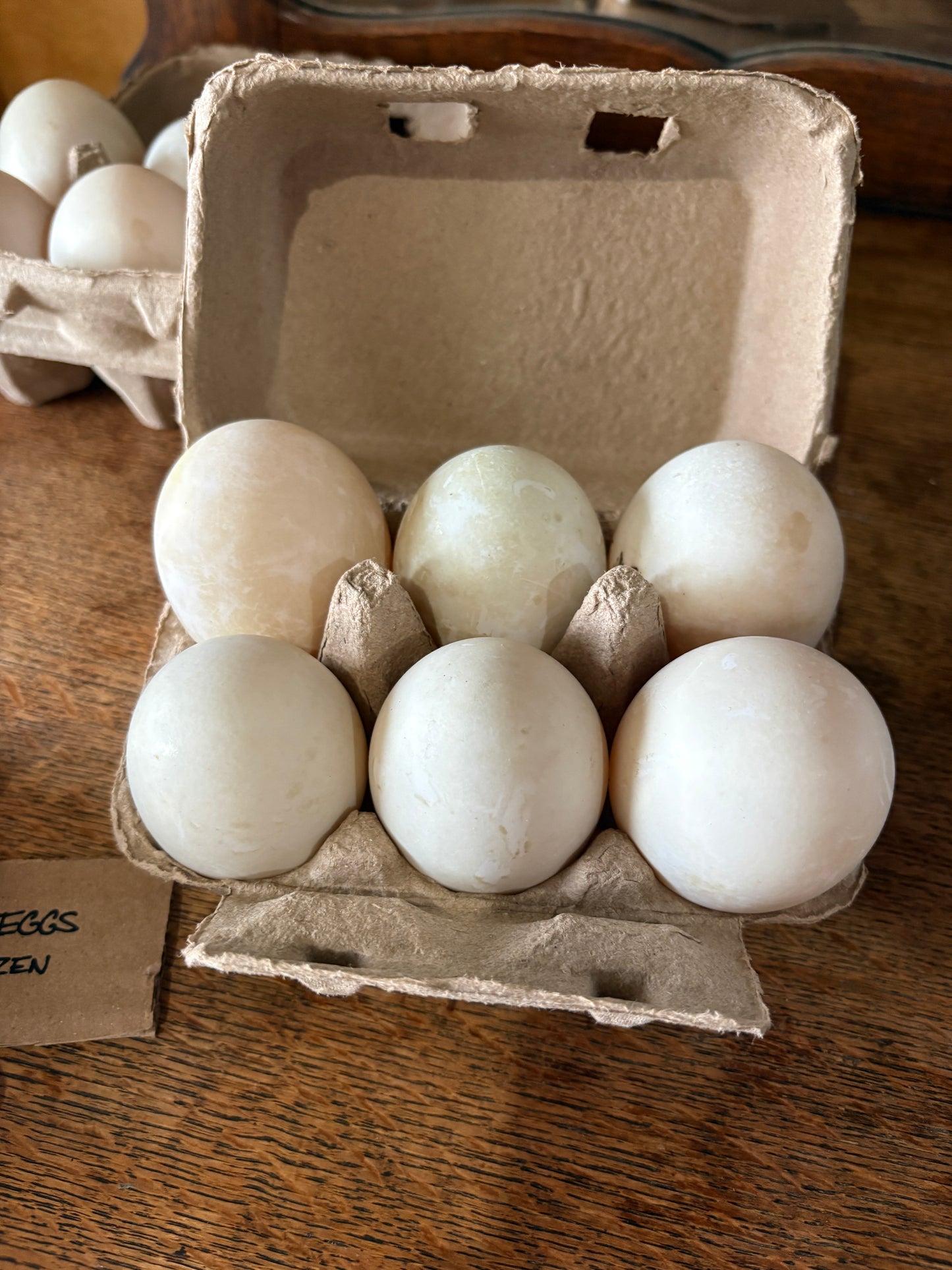 6 duck eggs