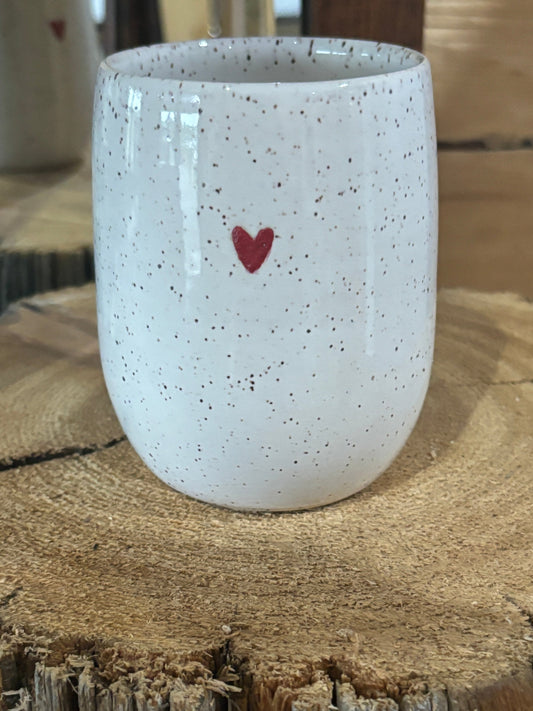 Sweetheart Tumbler by Fika Ceramics