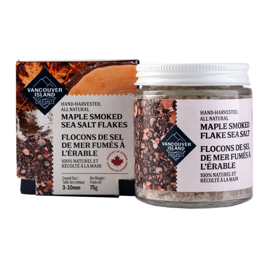 Maple Smoked Sea Salt Flakes by Vancouver Island Sea Salt