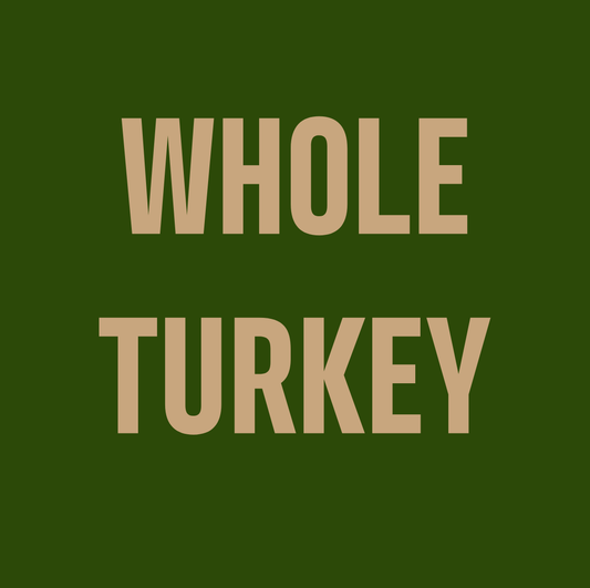 Whole Turkey by Kirkview Farms 30% DOWN PAYMENT
