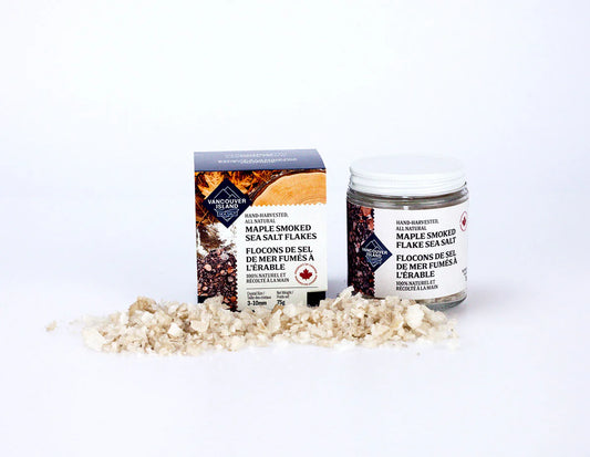 Maple Smoked Sea Salt Flakes by Vancouver Island Sea Salt