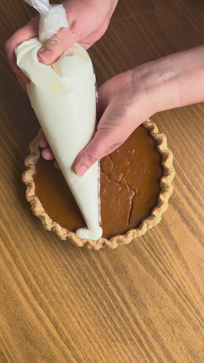 Classic Pumpkin Pie with Sourdough Crust by Almanac Grain